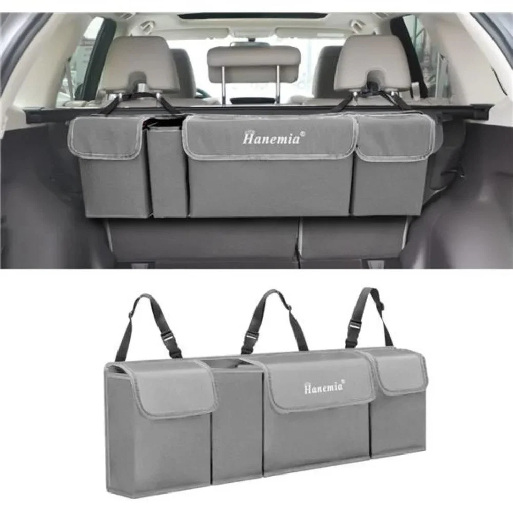Car Trunk Organizer and Storage, Backseat Hanging Organizer for SUV, Truck, MPV